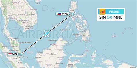 Philippine Airlines PR508 (PAL508) from Singapore to Manila .